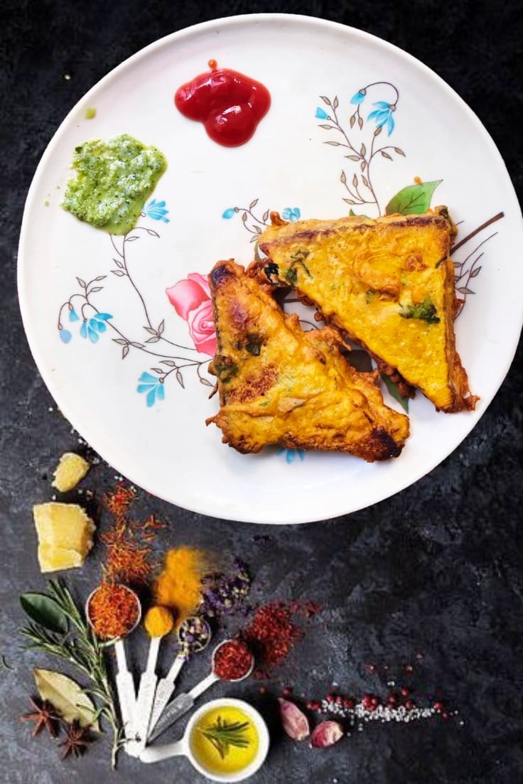 Bread Pakora [2 Pieces]
