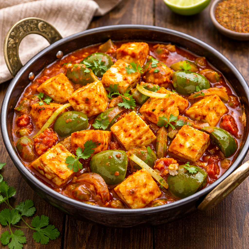 Kadhai Paneer (Serves 1)