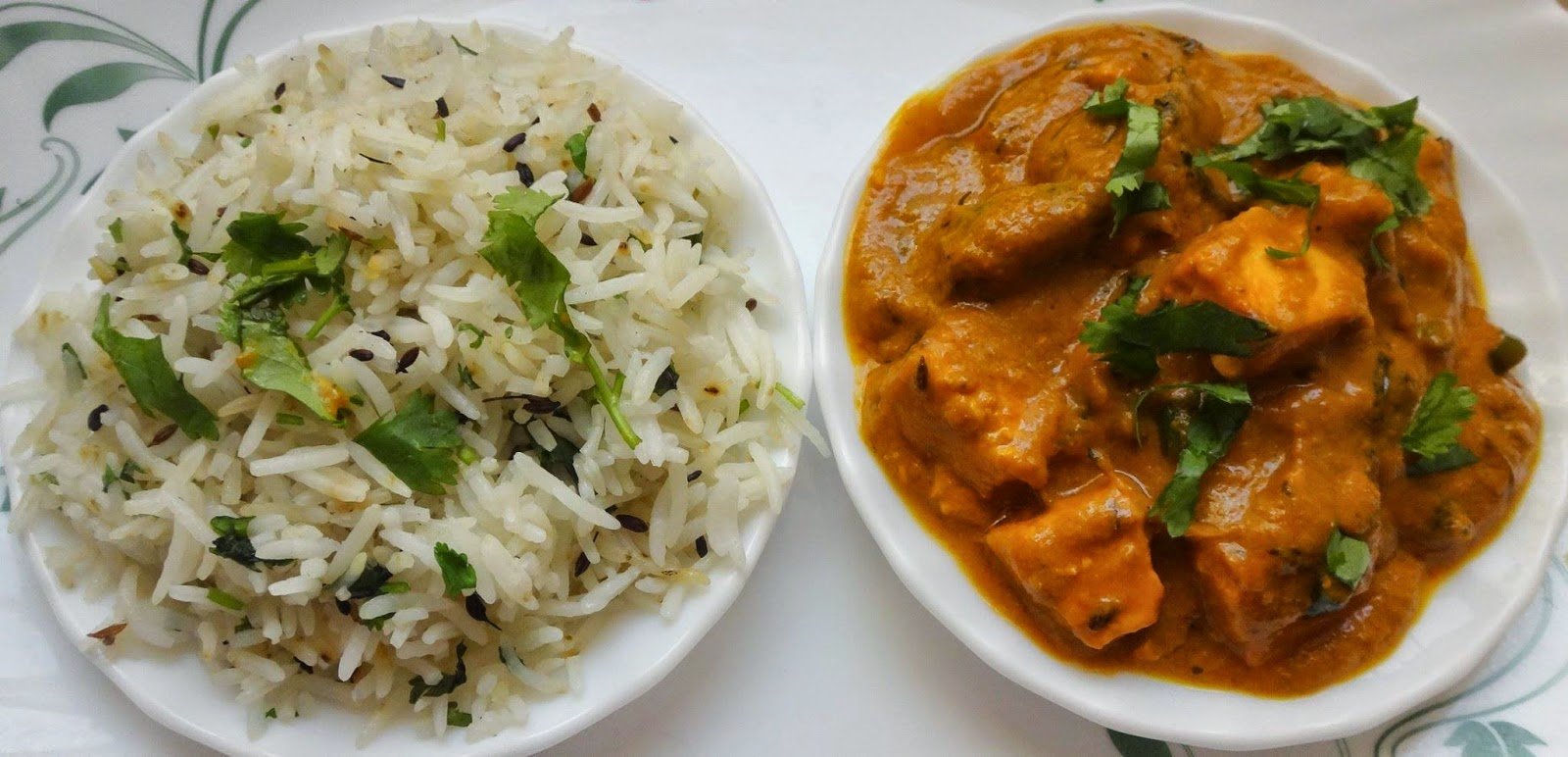 Kadhai Paneer + Jeera Rice
