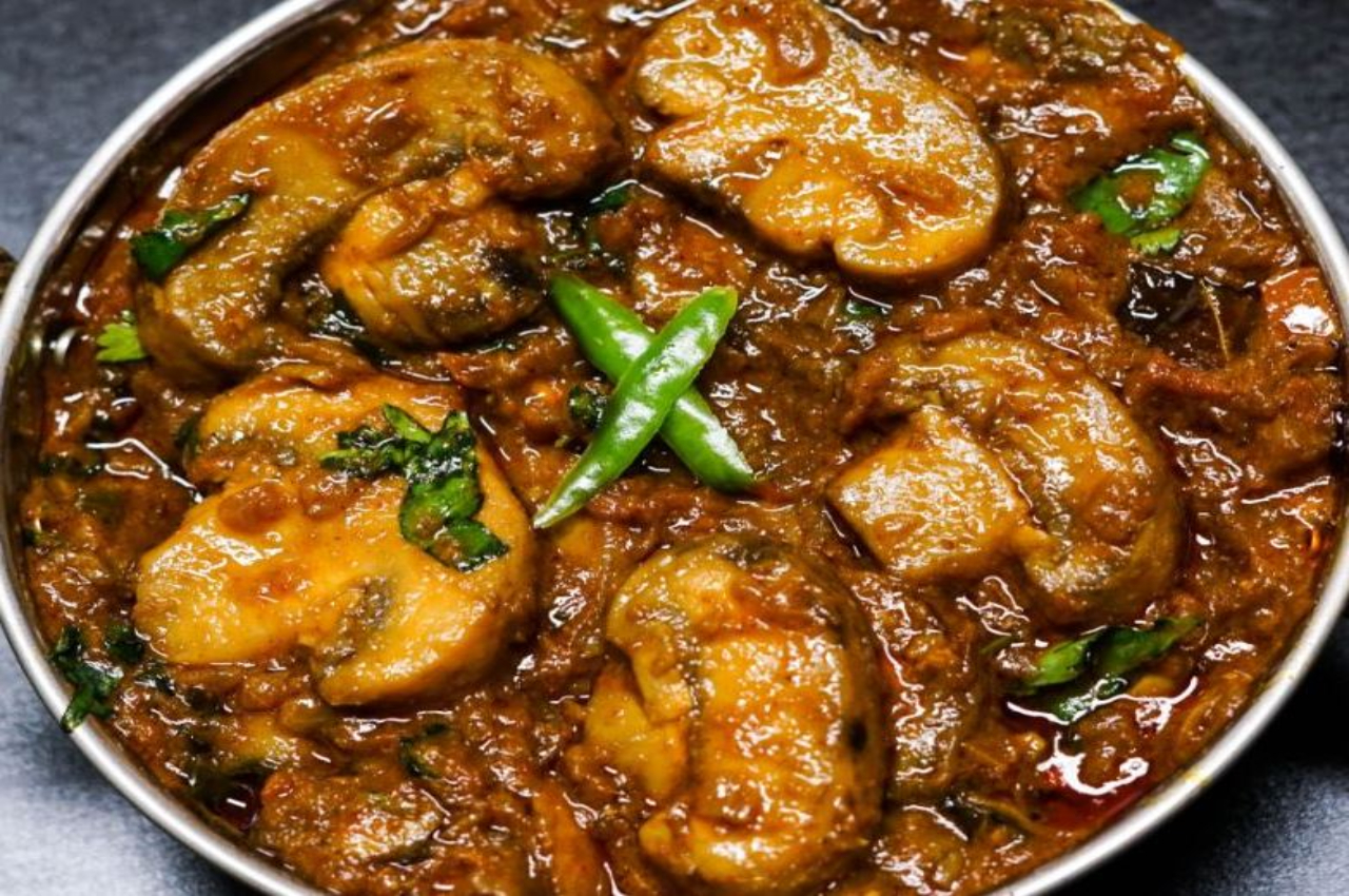 Kadhai Mushroom