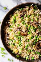 Mushroom Fried Rice