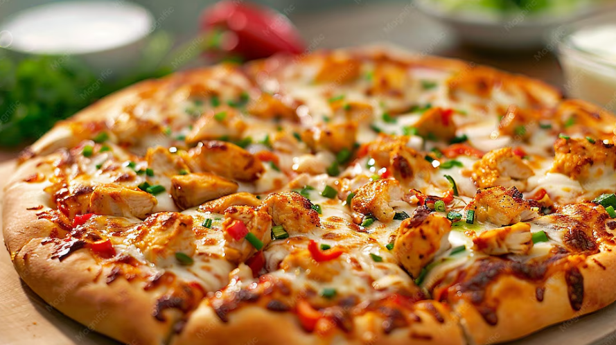 Spicy Chicken Pizza