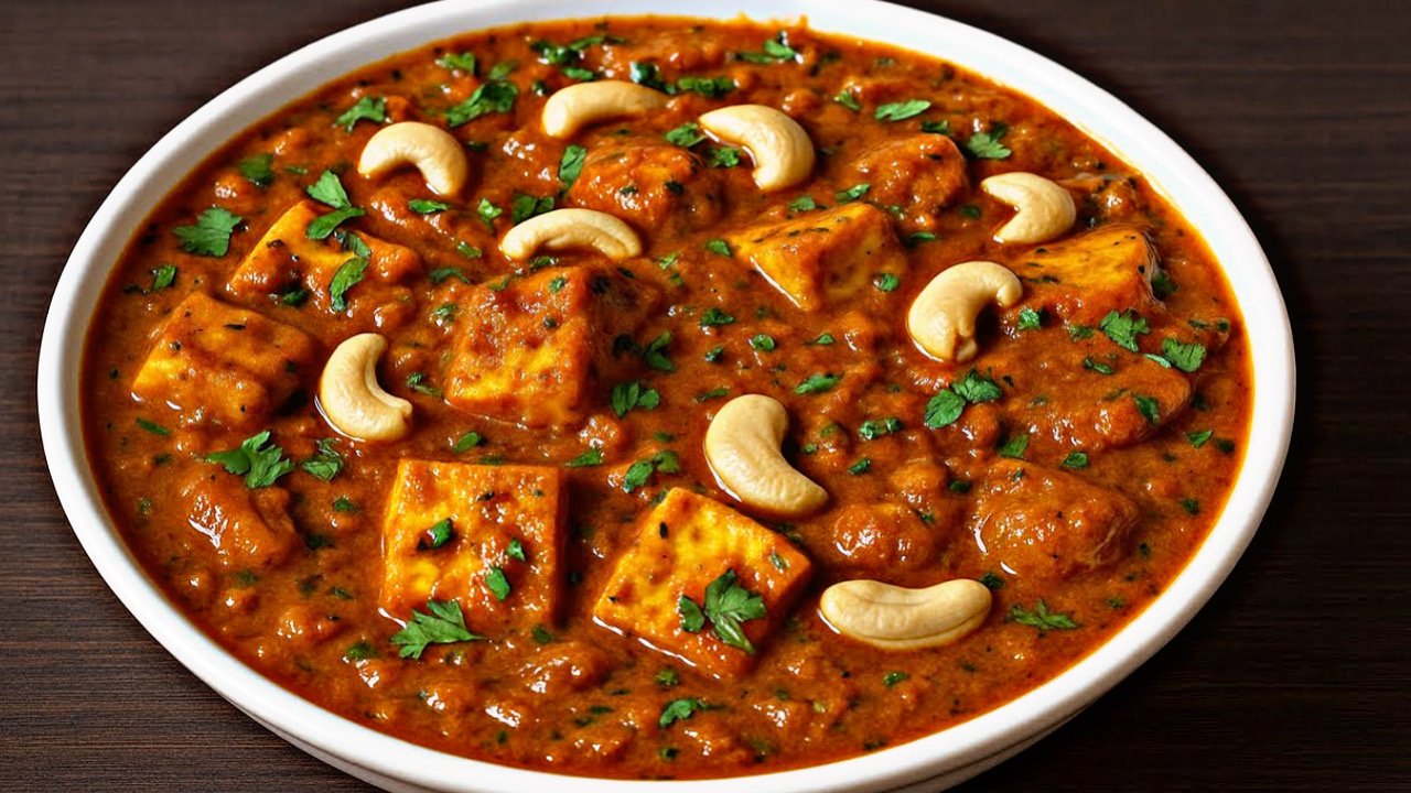 Paneer Butter Kaju Masala