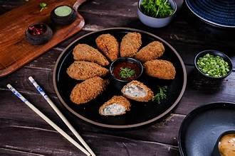 Paneer Corn Momos Kurkure